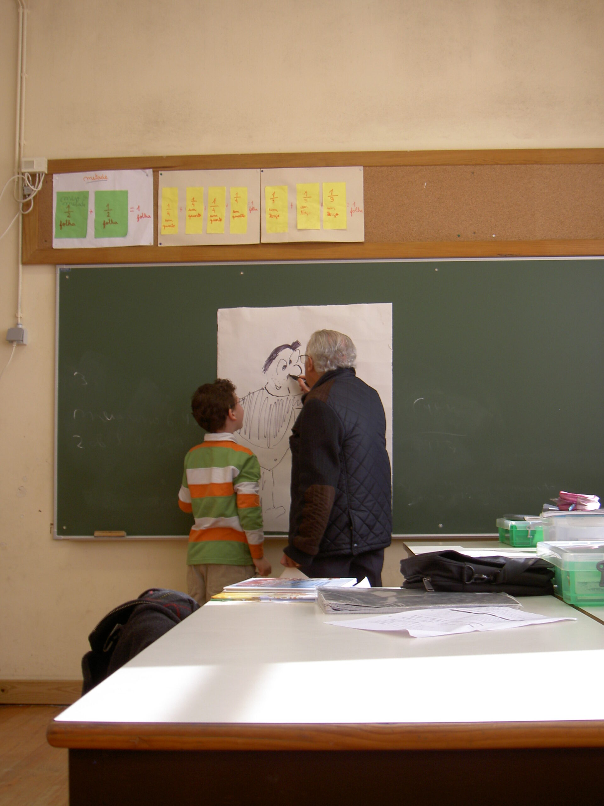 O ilustrador Carlos Basto nas Escolas