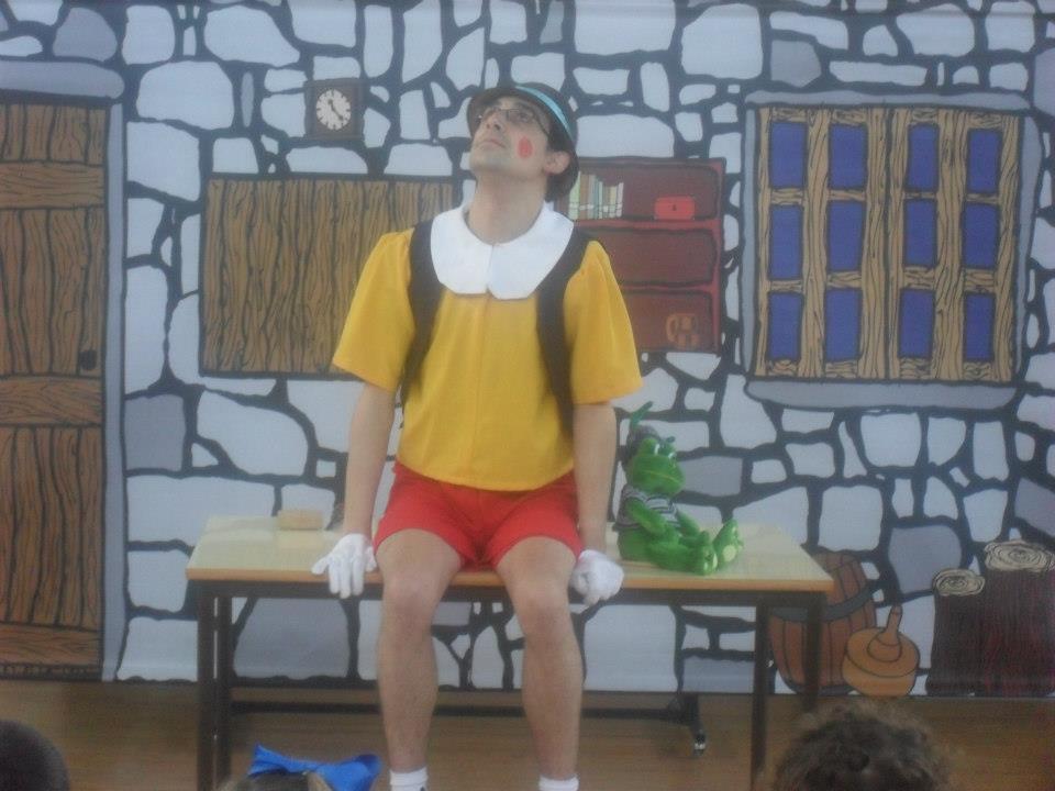 Espetáculo “Pinóquio”, pela APACI – Associação de Pais e Amigos das Crianças Inadaptadas.