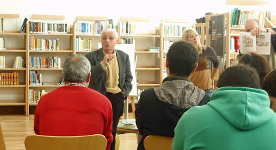 Carlos Basto na Escola Secundária Alcaides de Faria