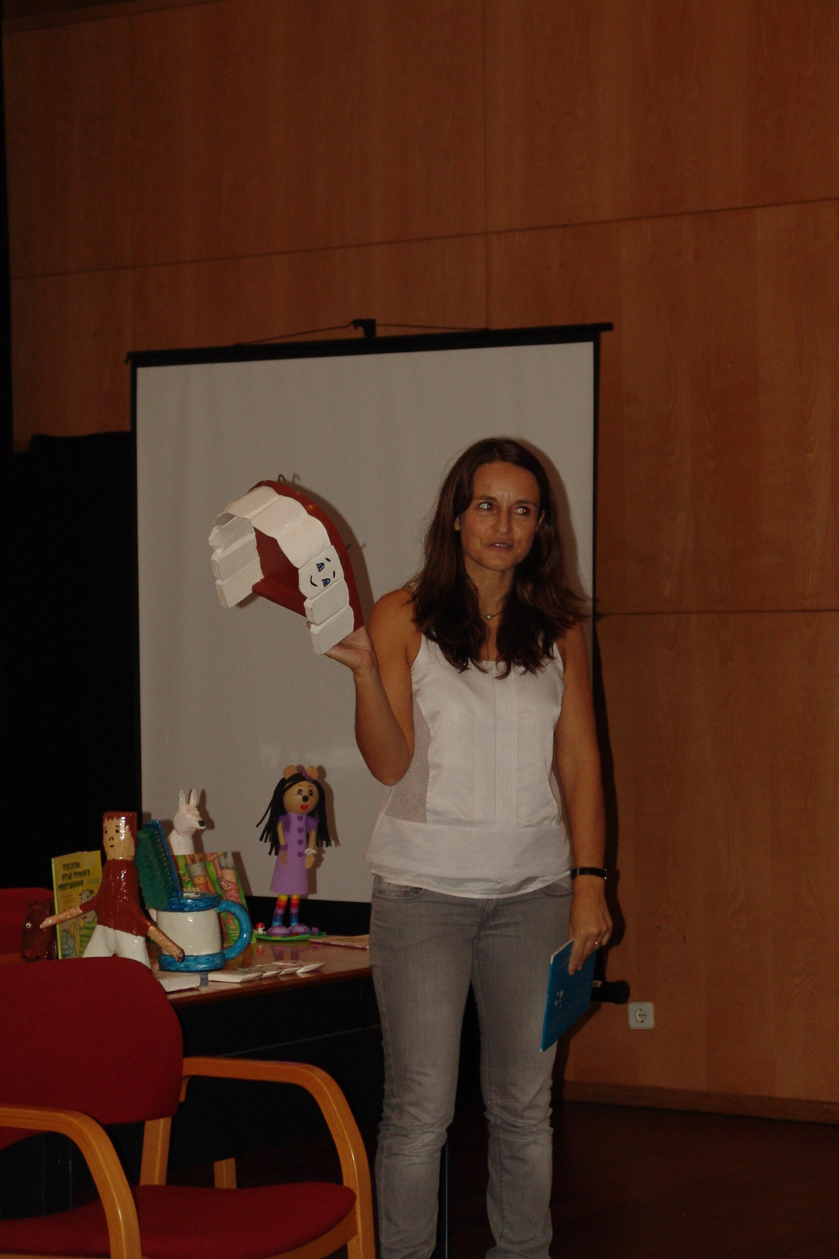 Manuela Mota Ribeiro esteve na Biblioteca Municipal