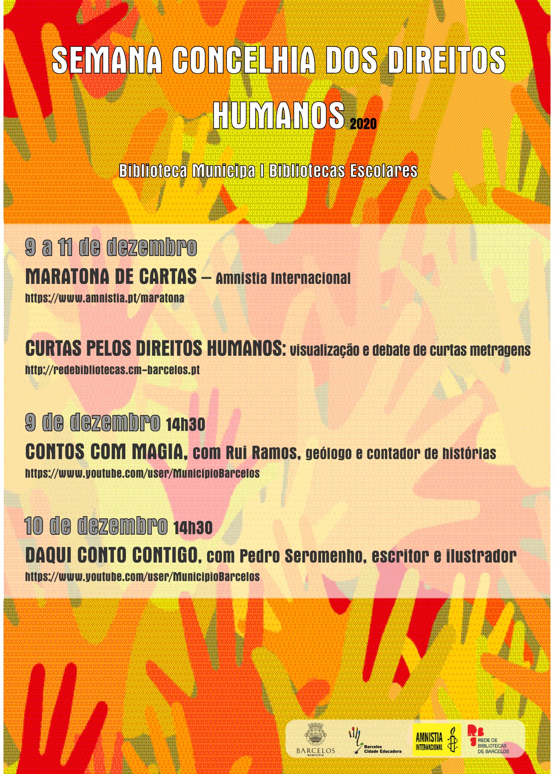 Semana Concelhia dos Direitos Humanos | 9 a 11 de dezembro