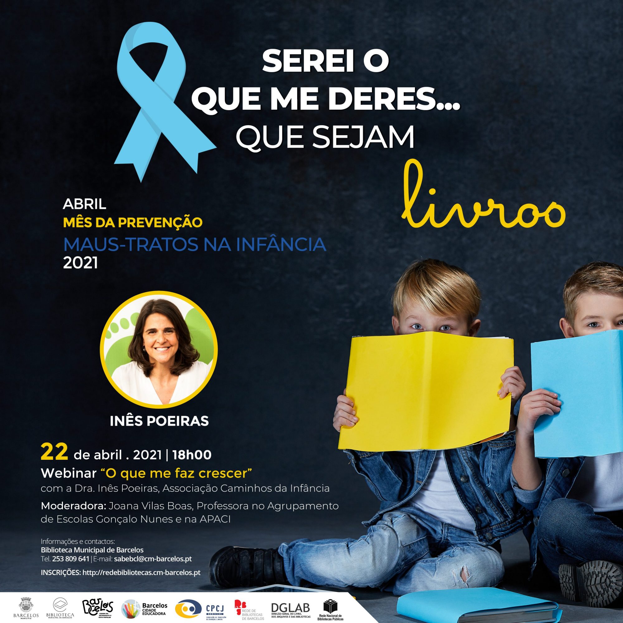 Conferência “O que me faz crescer?”, com a Dra Inês Poeiras | 22 de abril | 18h00