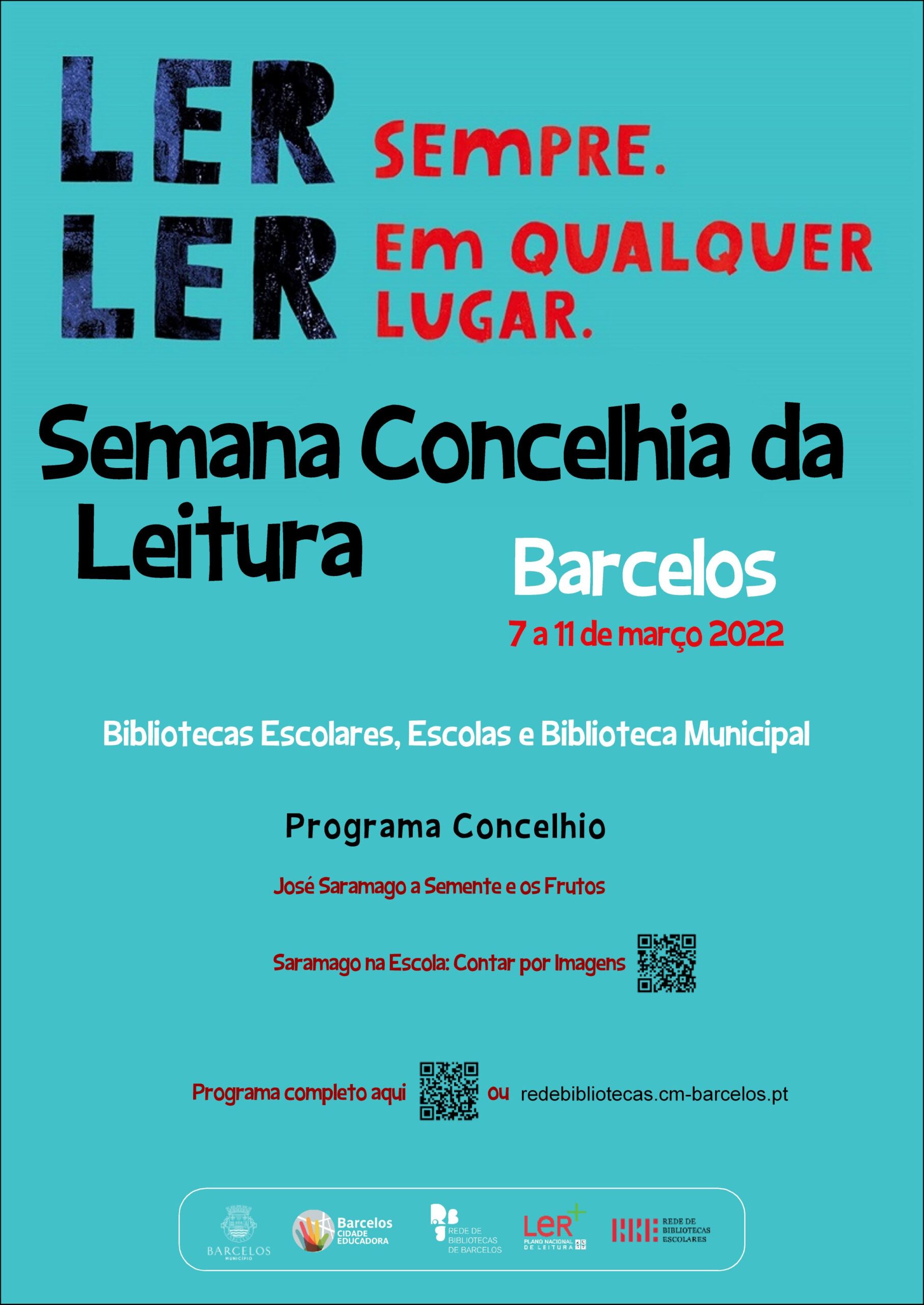 Semana Concelhia da Leitura em Barcelos