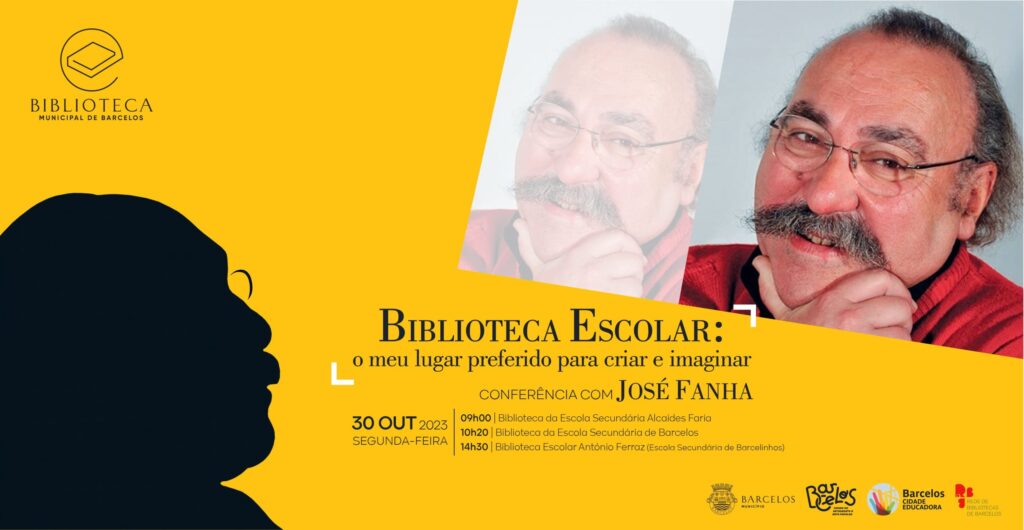 Escritor José Fanha nas escolas de Barcelos